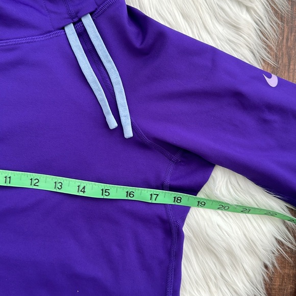 💜 NIKE | Dri Fit Hoodie | Purple | Size M - Picture 10 of 11